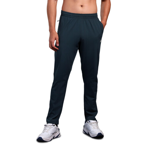 Technosport Ανδρικό Παντελόνι Τρακ Regular Fit για Γυμναστήριο, Αθλήματα - (Mpor69_Dark Cyan_M)