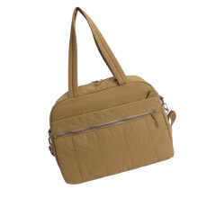 Sac à bandoulière matelassé léger avec poches de rangement,-Kaki