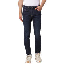 Red Tape Heren Getinte Donkerblauwe Skinny Fit Jeans_Rdm0844-32