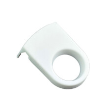 5Pcs Drink Bottle Clips Set, Durable Plastic Wine Glass Rim Holders for Parties and Cocktails (White)