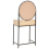 Beliani Dressing Table with Mirror CASSIAR Light Brown 6