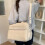 Sac à bandoulière matelassé léger avec poches de-Blanc 3
