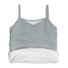 Thermal Tank Top Women Grey Free Size 37.5-62.5kg
