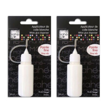 2 Tuben Weißleim mit feiner Spitze - 20 ml