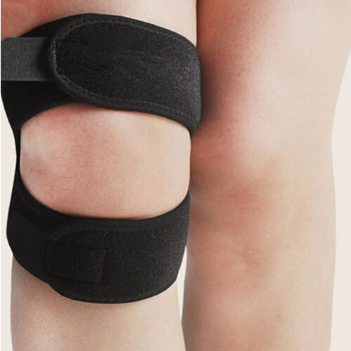 Adjustable Knee Brace with Breathable QuickDry Fabric for Running and Jumpers, Secure Support