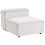 Beliani 1-Seat Section ARDAL Off-White Corduroy 4
