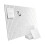 6Pcs Large Felt Bulletin Board Wall Organizers,Pin-silver gray 1