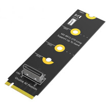 M.2 NVME M-Key to SFF-8611/8612 Adapter, NVMe PCI-E 4.0 X4 to OcuLink SFF-8612 4i Host Adapter for SSD and EGPU