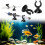 Paquet de 50 ventouses d'aquarium multifonctions avec pince pour 2