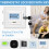 Clear Plastic Thermostat Cover Box with Child Proof Designs 2