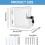 Clear Plastic Thermostat Cover Box with Child Proof Designs 3