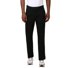Allen Solly Heren Regular Casual Broeken (Astpqrpft25512_Zwart)