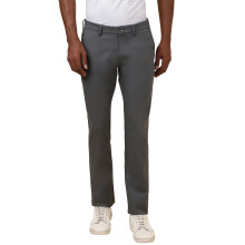 Heren Grijze Slim Fit Casual Broeken