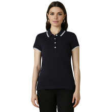 Allen Solly Dames Marineblauwe Effen Casual Top