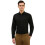 Allen Solly Ανδρικό Μαύρο Slim Fit Σατέν Πουκάμισο με Μακριά Μανίκια 1