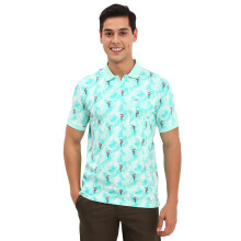 Allen Solly Ανδρικό Μπλε Πόλο T-Shirt