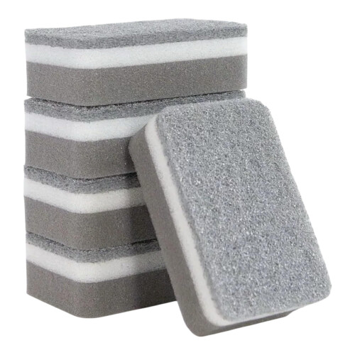 DualSided Cellulose Kitchen Sponge Set with NonScratch Scrubbing Pad, MultiPurpose Cleaning Pack (4)