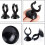 50pcs Clear Suction Cups For Plant Support Invisible Suction 7