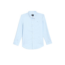 Allen Solly Jongens Blauw Slim Fit Effen Casual Shirt