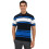 Allen Solly Ανδρικό Μαύρο Πόλο T-Shirt με Σχέδιο 1