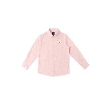 Heren Slim Fit Roze Casual Shirt met Print