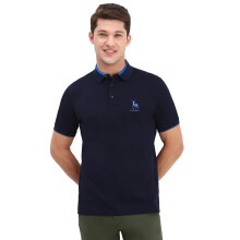 Allen Solly Ανδρικό Πολό T-Shirt Ναυτικού Χρώματος