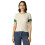 Dames Beige Patroon Casual Top 1