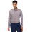Allen Solly Ανδρικά Λιλά Slim Fit Ριγέ Μπλουζάκια με Μακριά Μανίκια 1