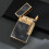 Classic Refillable Butane Lighter with Adjustable Soft Flame, Retro Click Ignition, Gift Box (Stone Spot Black) 2