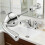 Single Metal Lever RP74148 Shower Handle Replacement With 7