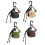 Versatile PU Key Holder Organiser Charm Practical-brown 2