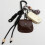 Versatile PU Key Holder Organiser Charm Practical-brown 6