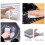 DualSided Cellulose Kitchen Sponge Set with NonScratch Scrubbing Pad, MultiPurpose Cleaning Pack (4) 3