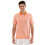 Allen Solly Ανδρικό Πόλο T-Shirt Ροζ Ρίγα 1