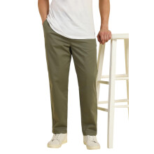 Allen Solly Heren Casual Broeken Olijf