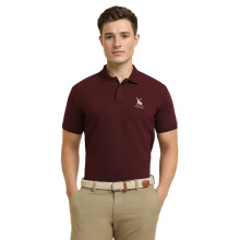 Allen Solly Ανδρικό T-Shirt Κανονική Φόρμα (Askpergf298172_Mαρόνα)