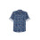 Allen Solly Αγόρια Μπλε Slim Fit Εκτυπωμένη Καθημερινή Πουκάμισο 1