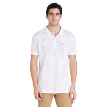 Allen Solly Ανδρικό Κανονικό T-Shirt Λευκό