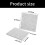 6Pcs Large Felt Bulletin Board Wall Organizers,Pin-Light Grey 4