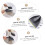 Mini Dustpan and Brush Set for Quick Desktop Cleanups with Soft Bristles and Compact Space Saving Design 3