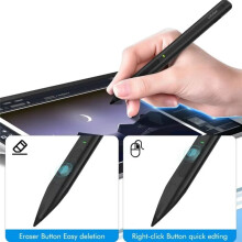 For Surface Pro11 MPP2.0 Active Pen 4096 Pressure Sensitivity Stylus for Surface Pro 10 X 9 8 7 6 5/Go 4 3 2 1 +Nib B