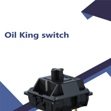 Gateron Oil King Three-Layer Pin Self-Lubricating Linear Handle 55gf Mechanical Keyboard Accessories 35pcs
