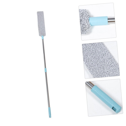 Extendable Long Handle Duster for Home Cleaning, Washable Reusable Soft Dusting Tool for  Areas 1