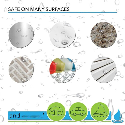 Eco Friendly Cleaning Stone with Sponge for Bathroom and Kitchen, Gentle Multi Surface Reusable Cleaner 2