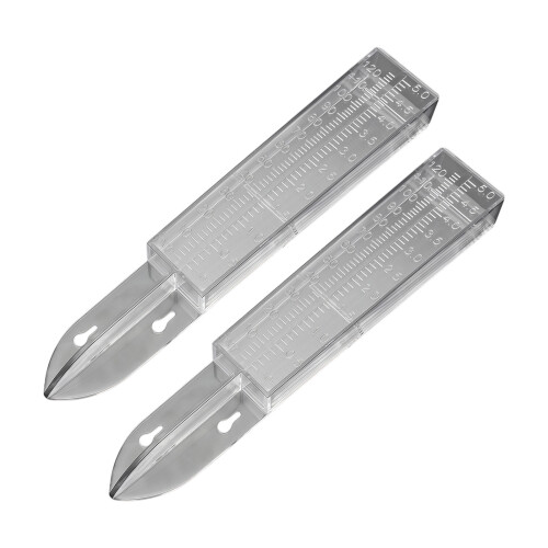 Lightweight Practical Garden Rain Gauge Precipitation-2 pack