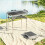 Outsunny Mesa de Camping Negro 60 x 40 x 60 cm 3