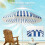 Outsunny Sombrilla de Playa Azul 180 x 180 x 200 cm 4