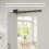 Homcom Puerta Plegable Corredera Blanco 90 x 3.5 x 210 cm 5