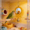 Interactive Bird Mirror Toy with Bright Sun Flower Shape Double 2