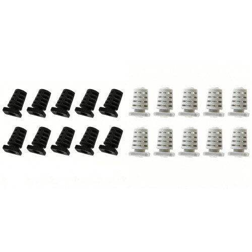 Upgrades PVC Cable Clip Wire Holder for 3MM Diameter-White 1